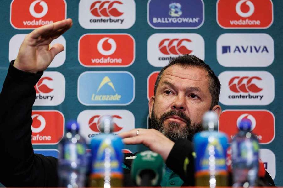 Farrell keeps faith in Irish still being at rugby's top table