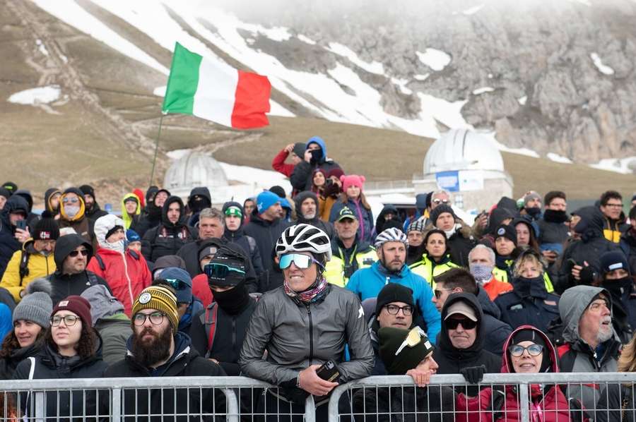 Adeptos no Giro d'Italia 2023