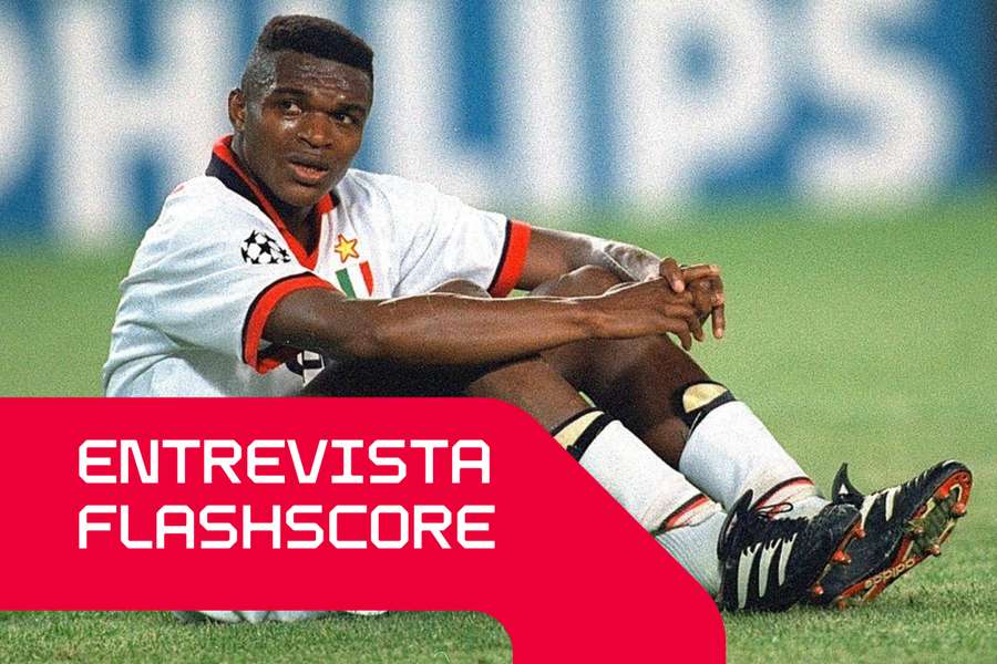 Marcel Desailly passou seis anos no AC Milan Marcel Desailly passou seis anos no AC Milan