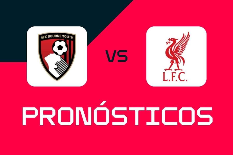 Los pronósticos del Bournemouth vs. Liverpool