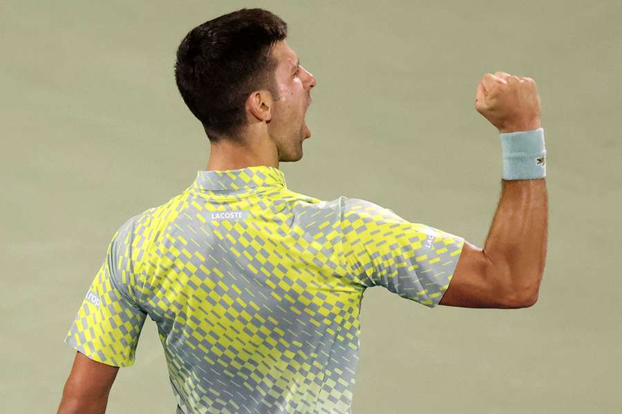 Djokovic finds 'another gear' to down Machac in Dubai opener