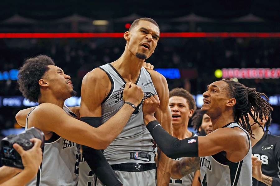 Wembanyama après la victoire face aux Suns.
