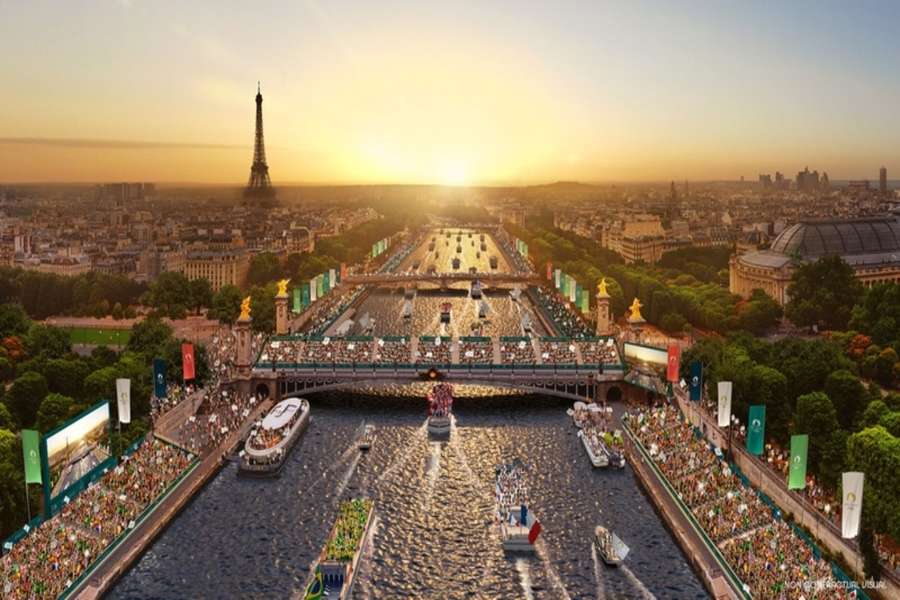 La cerimonia di apertura dei Giochi di Parigi si svolgerà nel centro di Parigi.