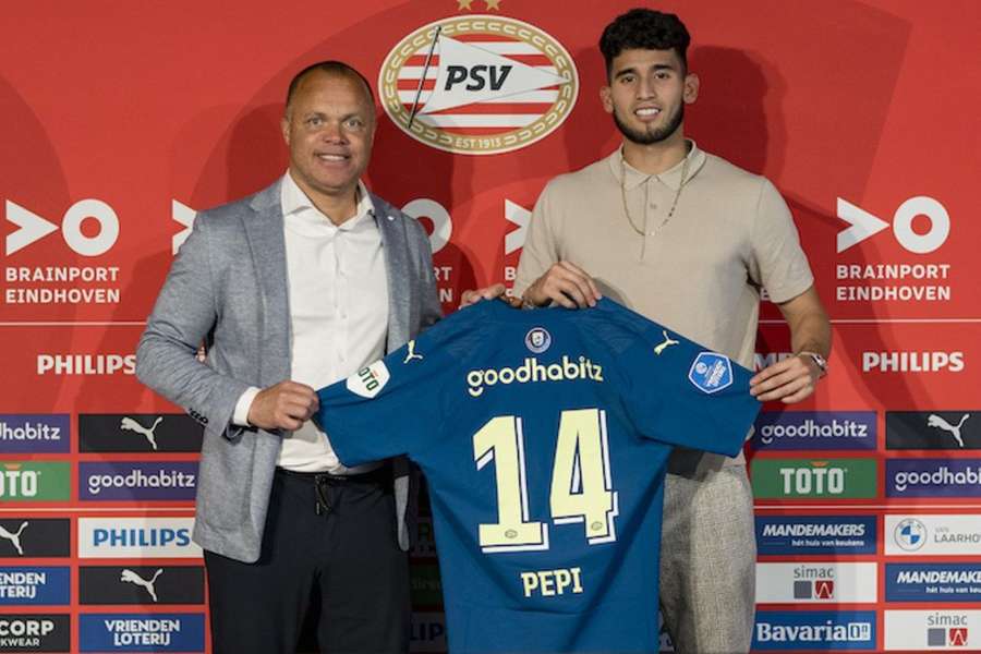 Ricardo Pepi apresentado no PSV Eindhoven