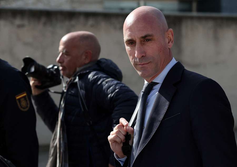 Rubiales leaving the court in February Rubiales leaving the court in February