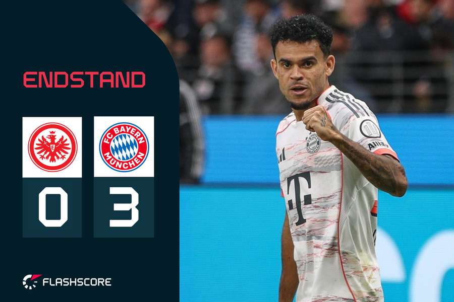 Luis Diaz war der Mann des Tages bei den Bayern.
