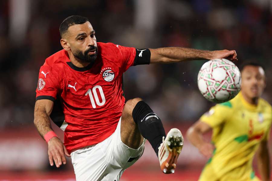 Salah tem três gols em três jogos na Copa Africana