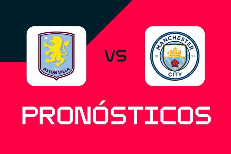 Aston Villa vs Manchester City: Pronósticos, mejores apuestas y cuotas (Premier League)