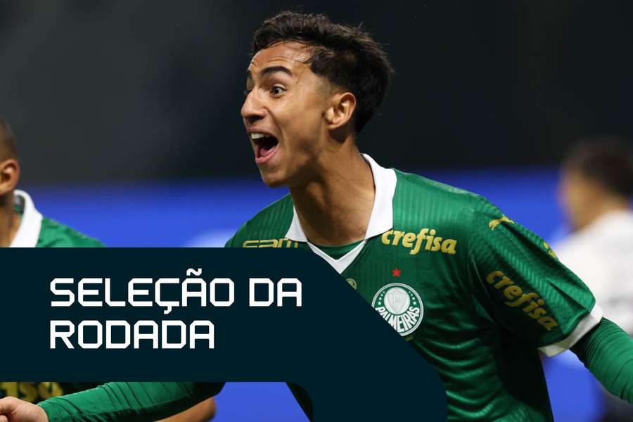 Vitor Reis fez gol na vitória do Palmeiras sobre o Corinthians