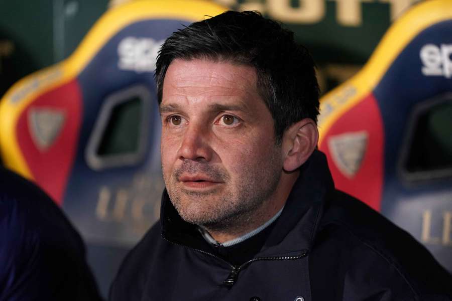 Cristi Chivu în timpul meciului cu Lecce