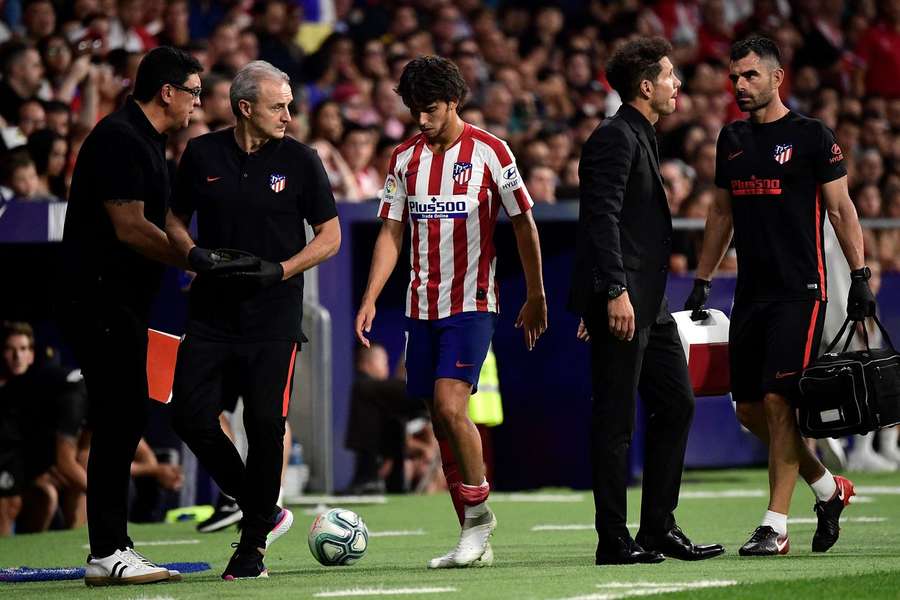 Félix e Simeone começaram a afastar-se