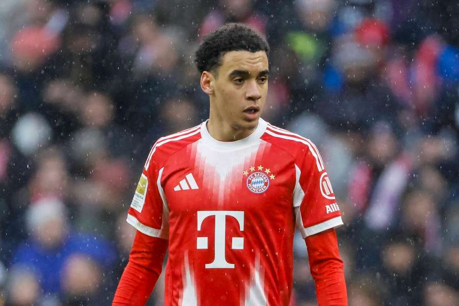 Jamal Musiala gab am Samstag sein Startelf-Comeback. Jamal Musiala gab am Samstag sein Startelf-Comeback.