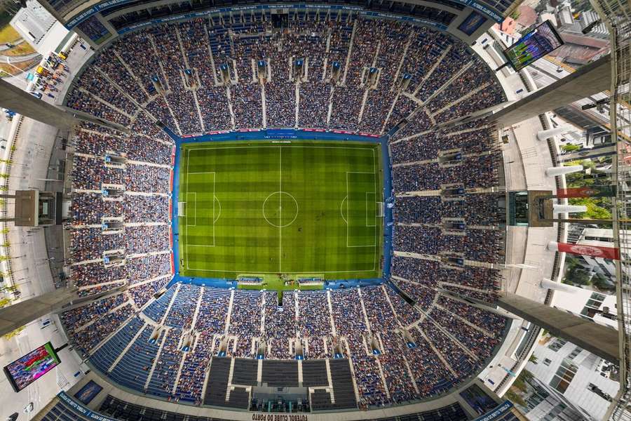 Mais de 30 mil pessoas marcaram presença no Dragão