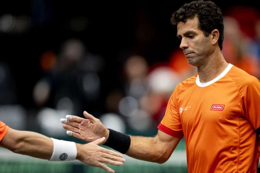 Jean-Julien Rojer en zijn Britse dubbelpartner Lloyd Glasspool zijn uitgeschakeld