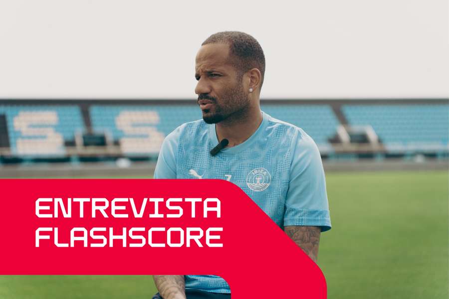 Bebé durante a entrevista ao Flashscore