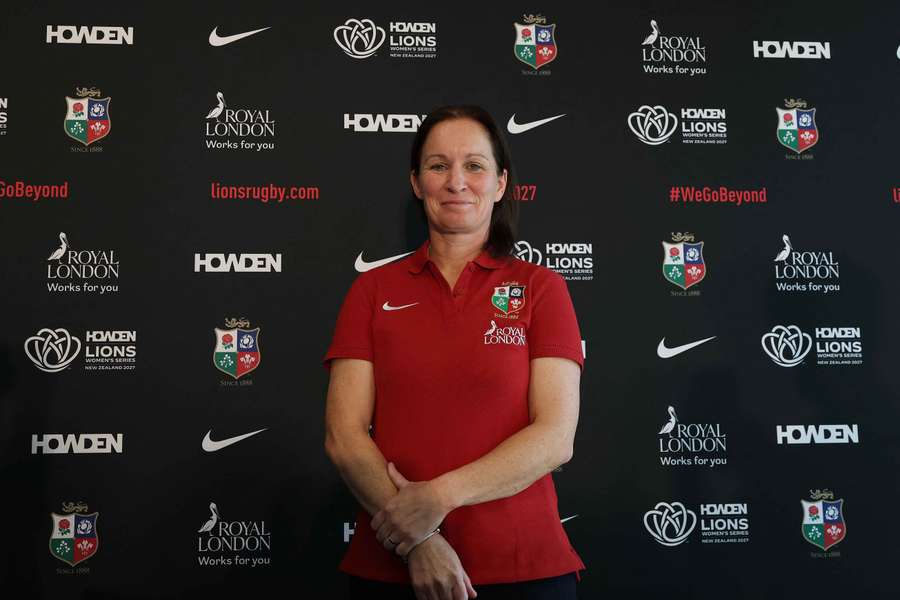 British and Irish Lions coach Jo Yapp British and Irish Lions coach Jo Yapp