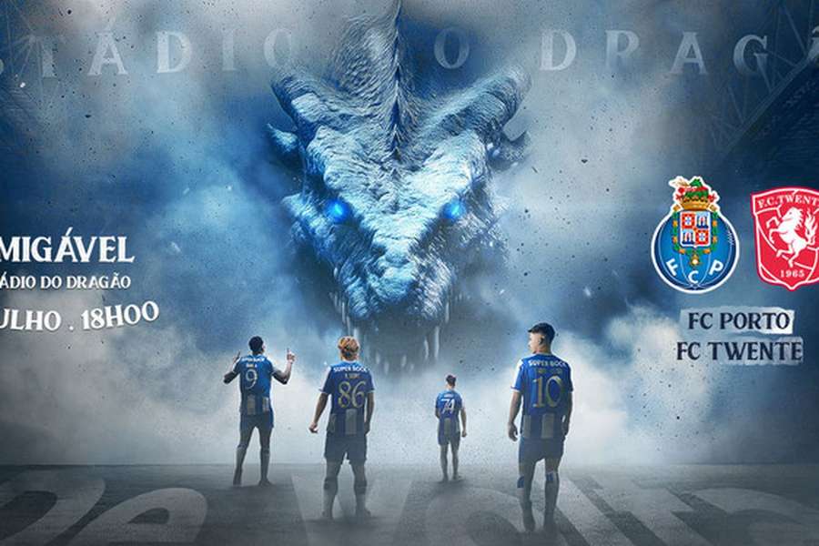FC Porto-Twente com bilhetes gratuitos para detentores de lugar anual