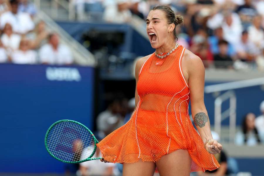 Aryna Sabalenková stále útočí na hattrick na US Open. Aryna Sabalenková stále útočí na hattrick na US Open.
