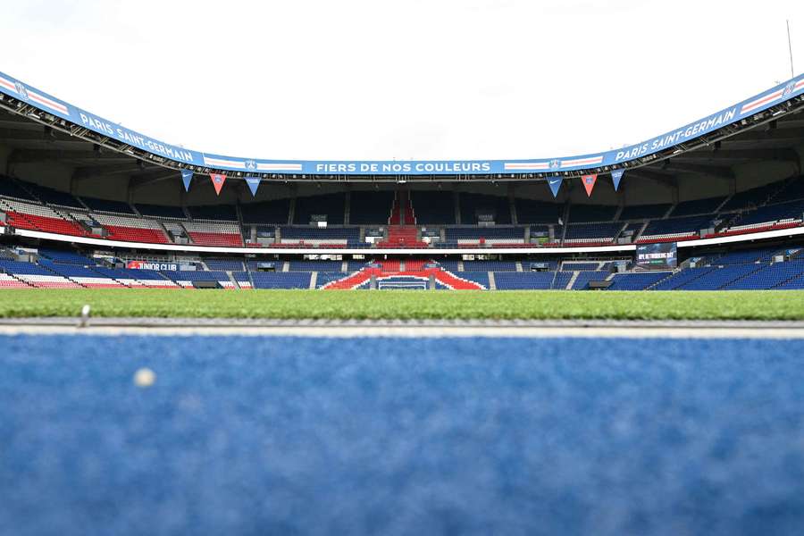 Le Parc des Princes, plus tôt dans l'année.