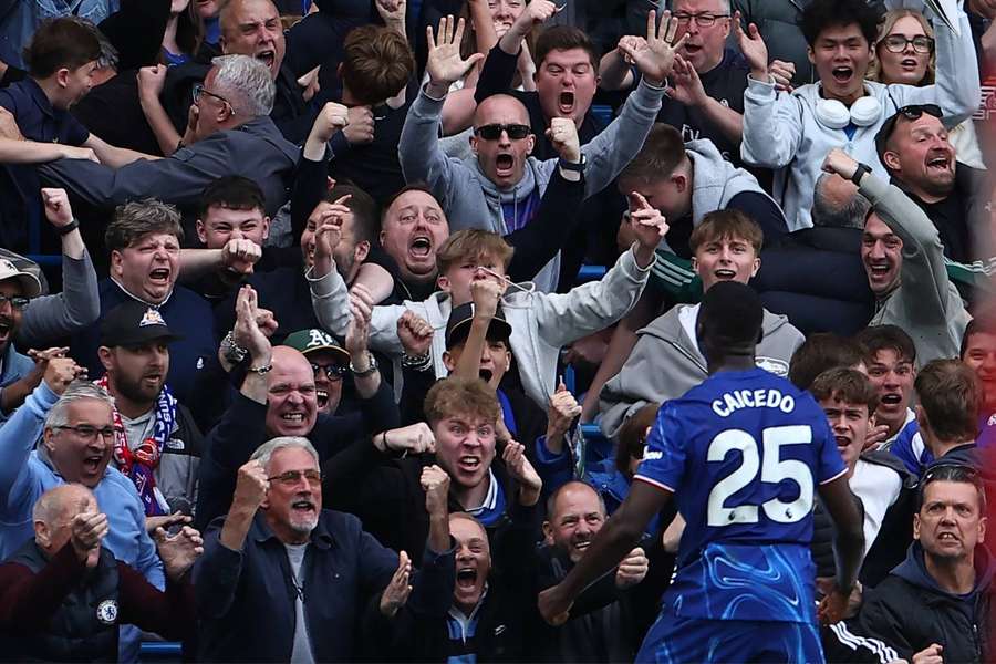Moisés Caicedo, jugador del Chelsea