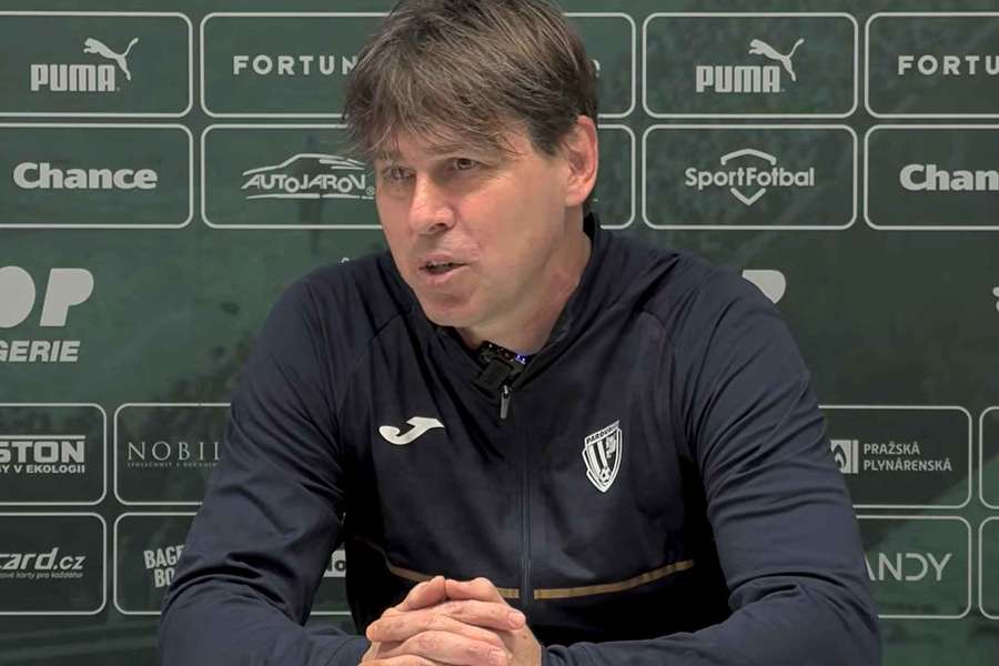 Pardubický trenér Jan Trousil.