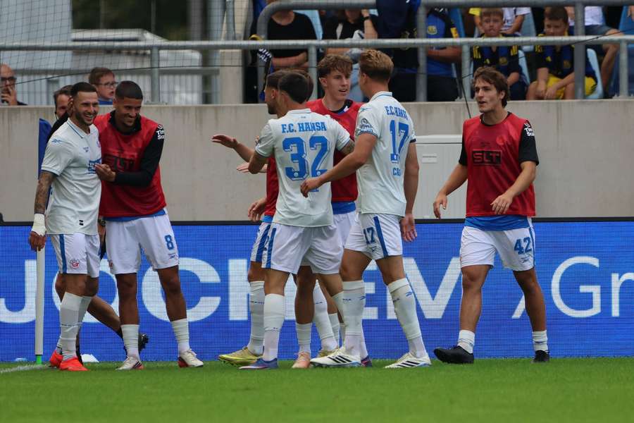 Rostock jubelte insgesamt viermal auswärts Rostock jubelte insgesamt viermal auswärts