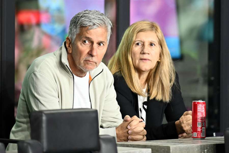 Les parents de Lionel Messi en novembre 2025. Les parents de Lionel Messi en novembre 2025.