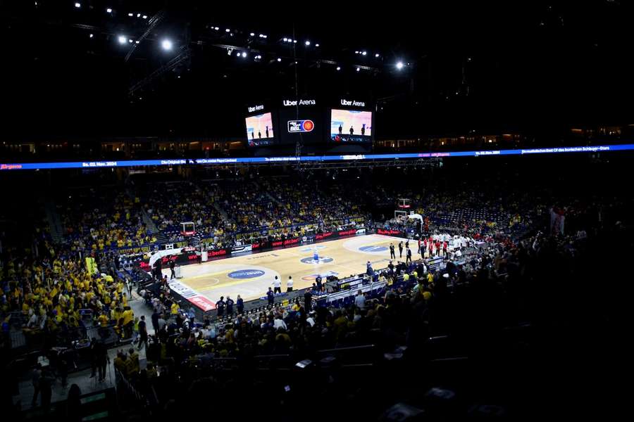 Die Uber Arena ist am Donnerstag Schauplatz der Euroleague-Partie zwischen Alba Berlin und Maccabi Tel Aviv.
