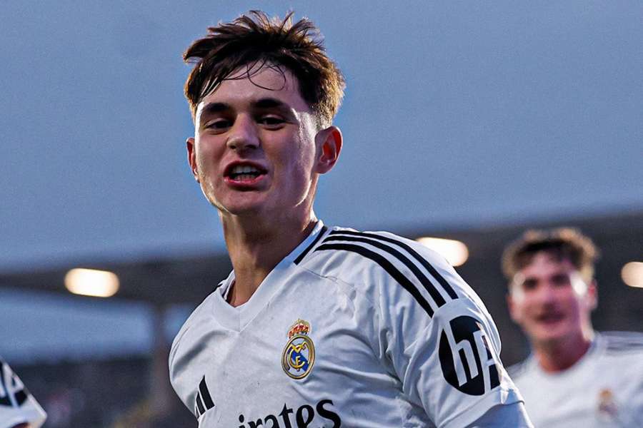 Diego Aguado desperta interesse do Dortmund ao 18 anos no Real Madrid