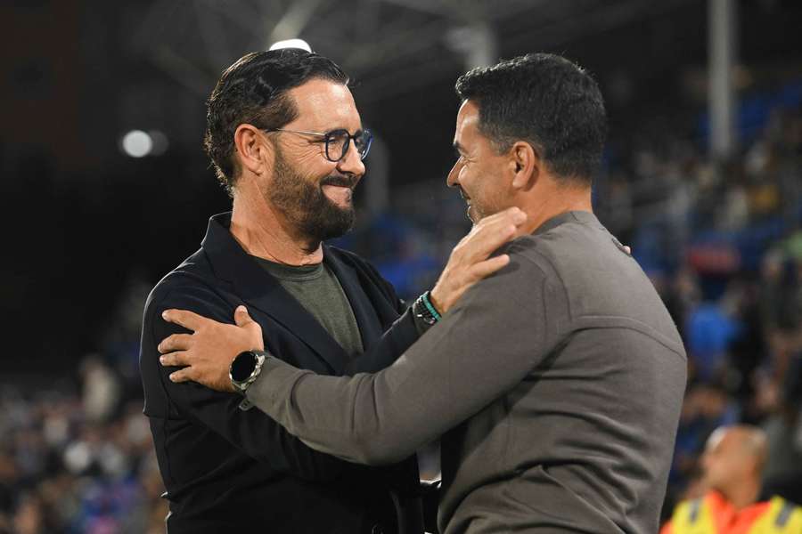 Bordalás y Míchel se reencuentran