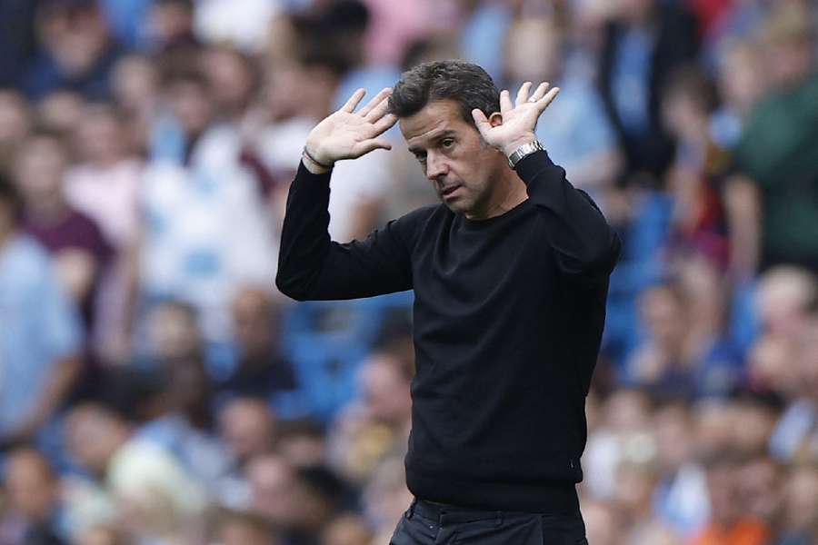 Marco Silva ficou frustrado em Manchester