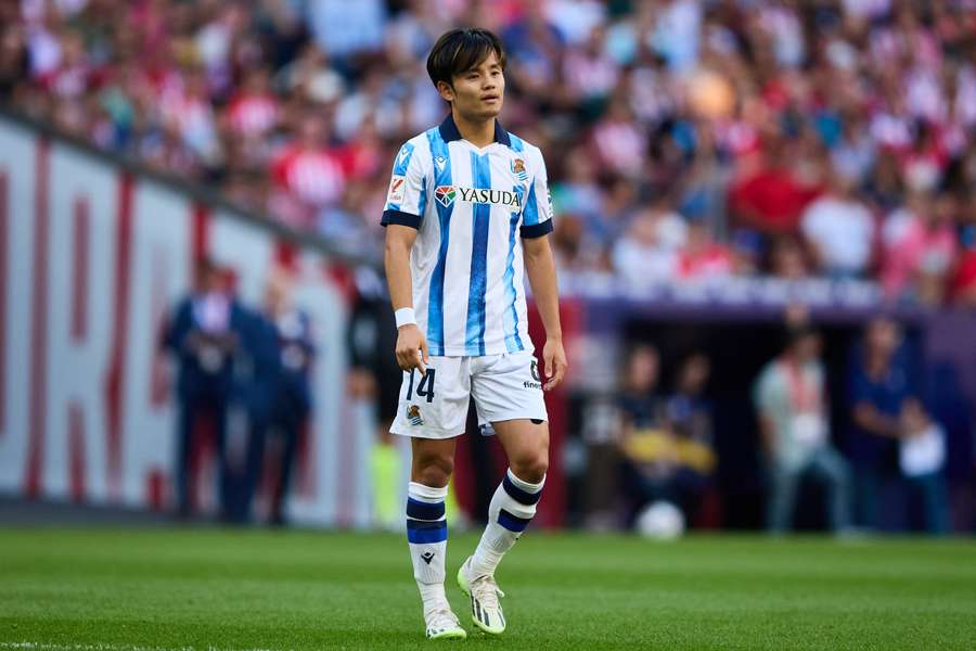 Takefusa Kubo of Real Sociedad