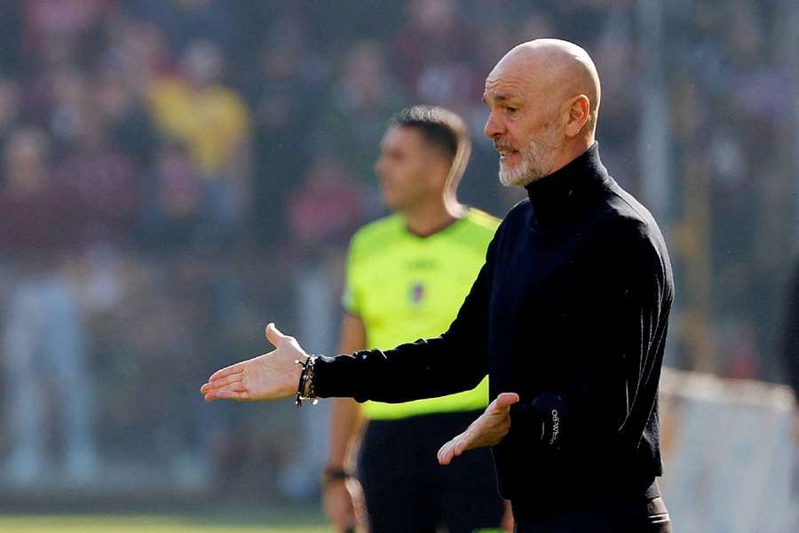  Pioli had wanted his players to sleep at Milan's training ground after their cup loss