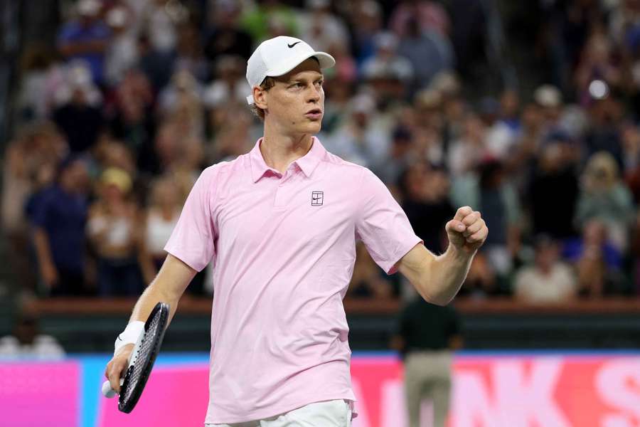 Sinner à Indian Wells.