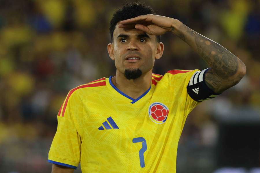 Luís Díaz, ex-FC Porto e atualmente no Bayern, é uma das figuras em destaque no ataque da seleção da Colômbia Luís Díaz, ex-FC Porto e atualmente no Bayern, é uma das figuras em destaque no ataque da seleção da Colômbia
