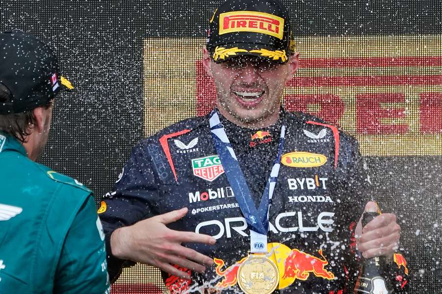 Il campione del mondo Max Verstappen