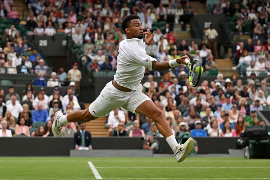 Arthur Fils à Wimbledon.