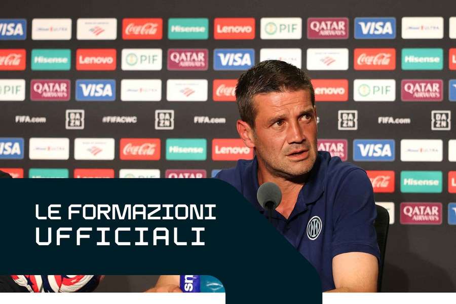 Christian Chivu al suo debutto ufficiale sulla panchina dell'Inter