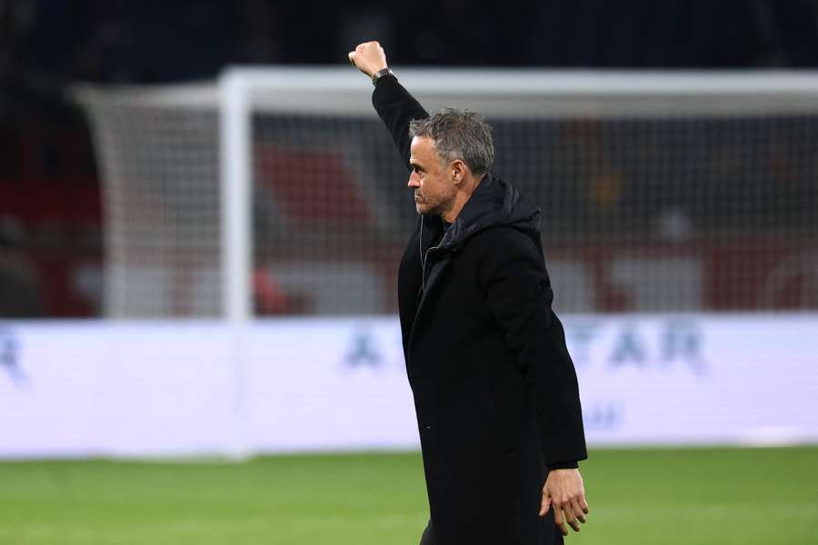 Luis Enrique après la défaite contre Nice.