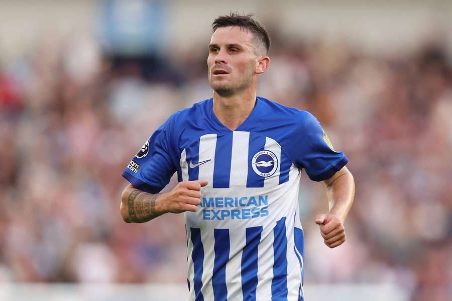 Brighton midfielder Pascal Gross