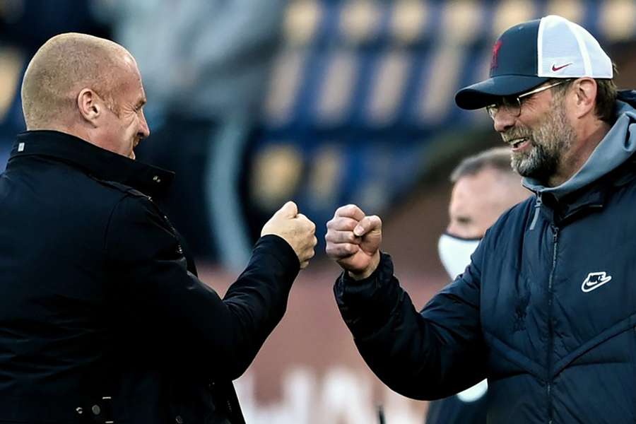 Dyche and Klopp had a bit of history, even before the Merseyside derby