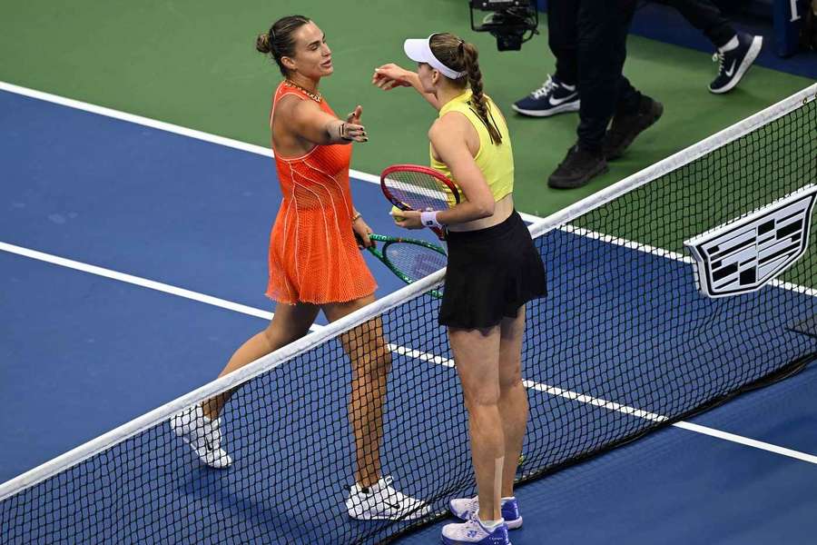 Aryna Sabalenka și Elena Rybakina Aryna Sabalenka și Elena Rybakina