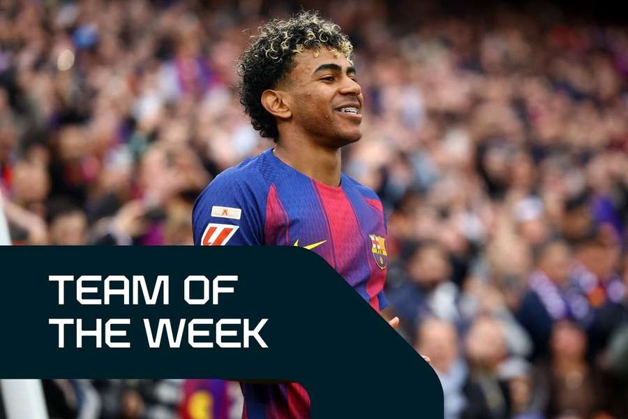 Lamine Yamal notched a 9.9 rating over the weekend for Barcelona