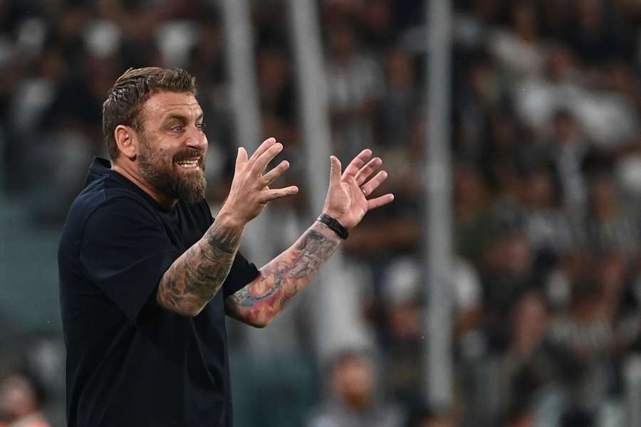 Daniele De Rossi, treinador da Roma