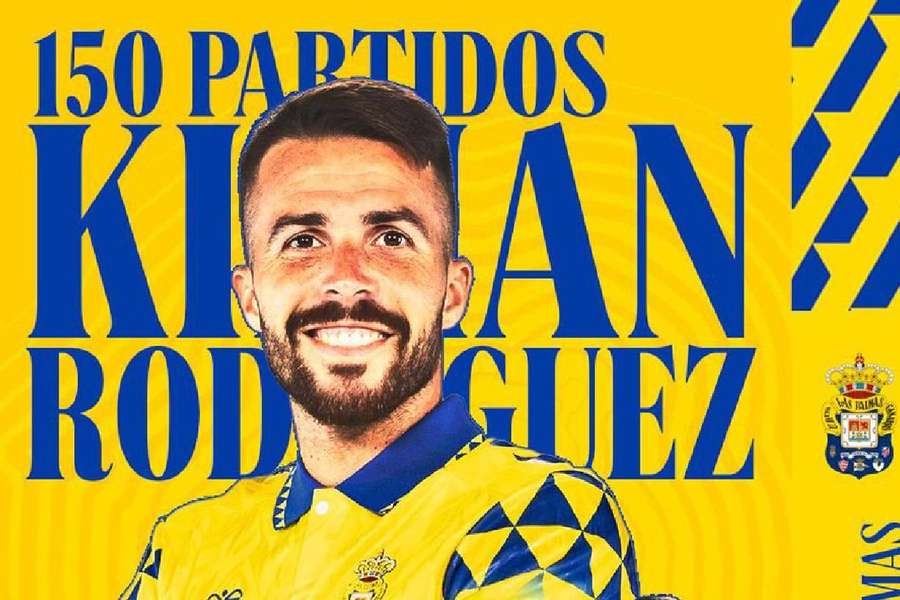 Kirian Rodríguez, jugador de Las Palmas