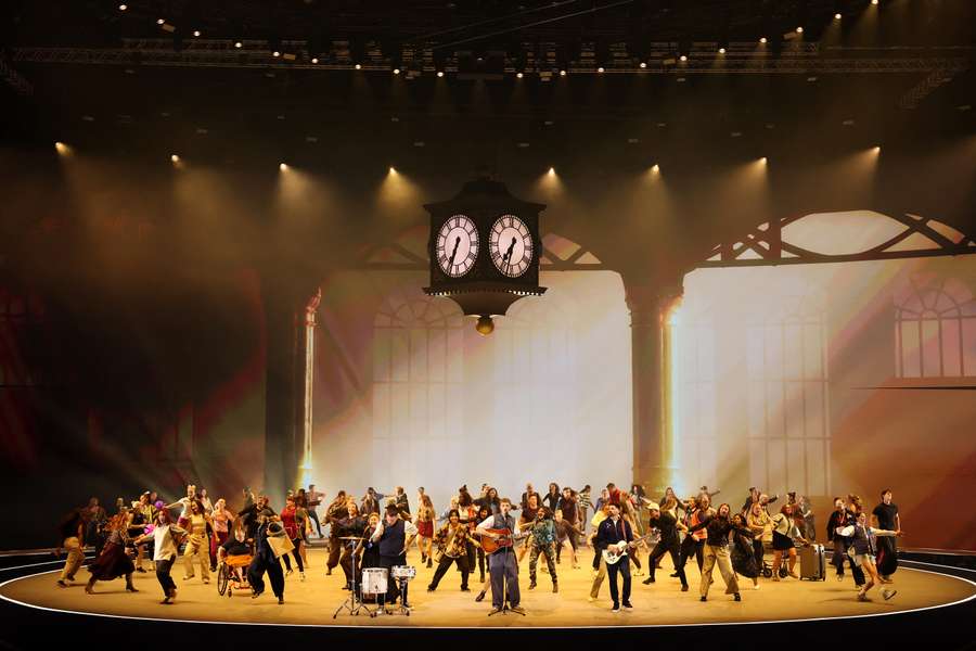 The Commonwealth Games' opening ceremony.