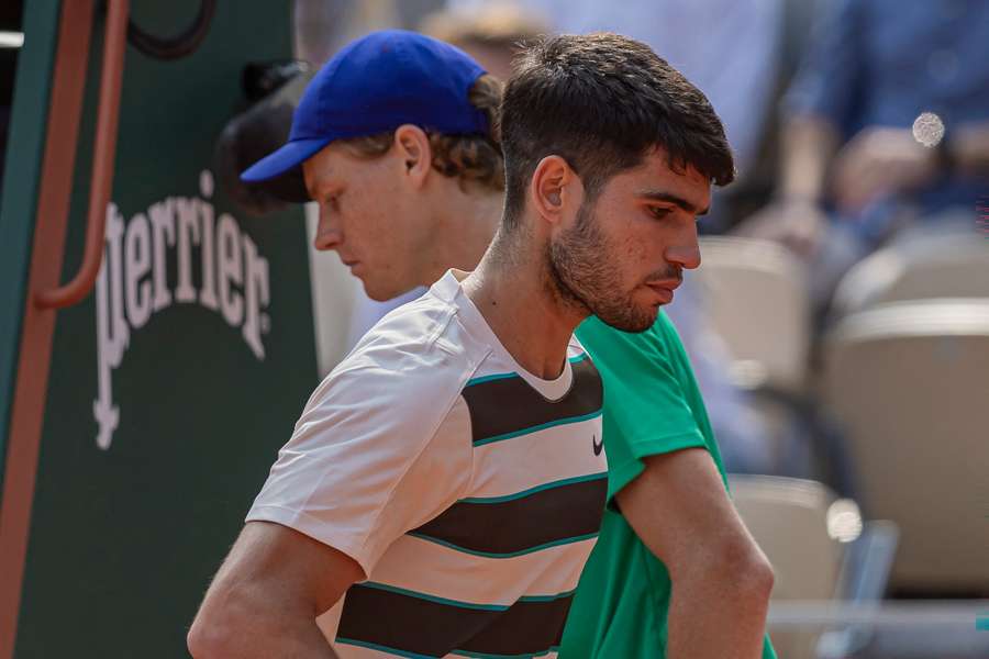 Jannik Sinner e Carlos Alcaraz