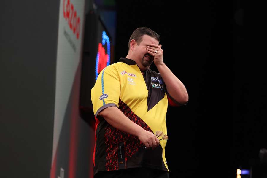 Gabriel Clemens beim PDC Cazoo Masters.