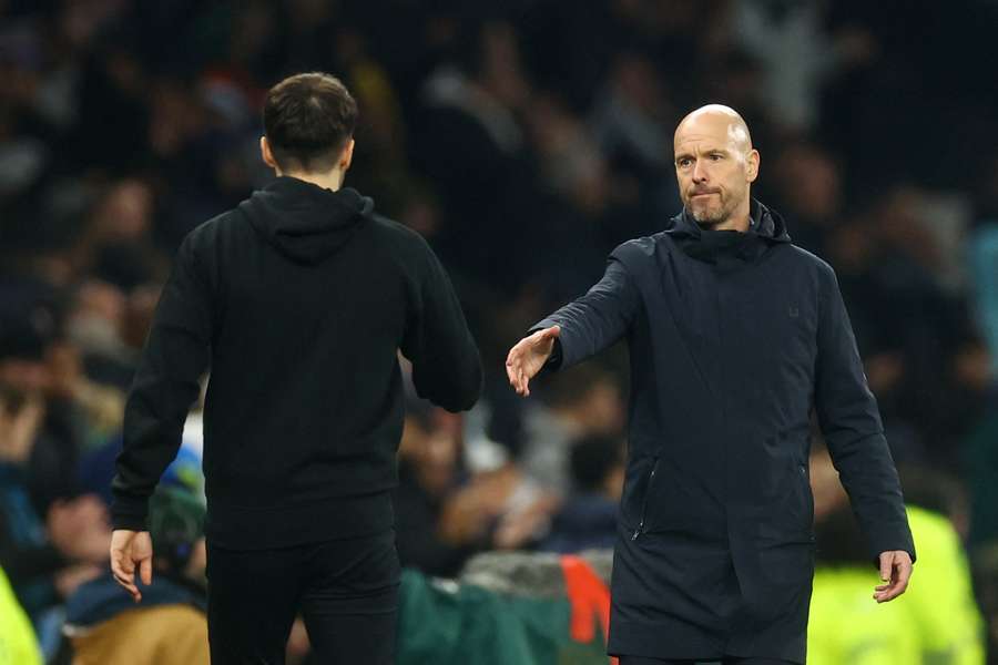 Ten Hag saw his side give away a two-goal lead