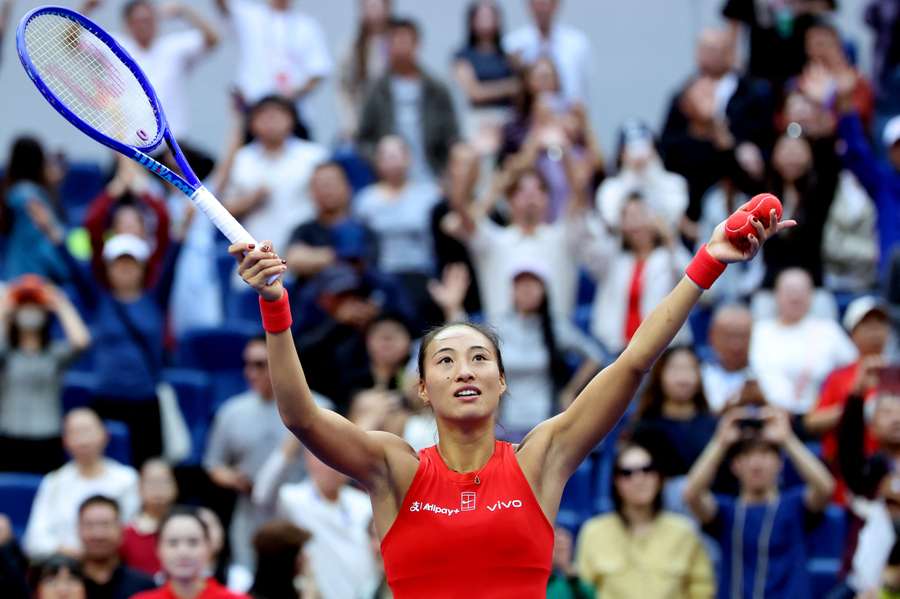 Zheng Qinwen ce vendredi.
